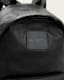 Carabiner Embossed Leather Backpack