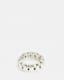 Draco Sterling Silver Chain Ring