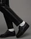 Lyra Satin Trim Velvet Slim Fit Trousers