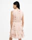 Ari Kora Floral Print Ruffle Mini Dress