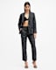 Aurora Leopard Jacquard Blazer