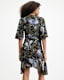 Meagan Batu Wrap Over Mini Dress