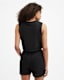 Ewelina Crochet Trim Cropped Tank Top