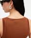 Rina Crew Neck Sleeveless Tank Top
