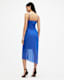 Ulla Mesh Draped Midi Dress