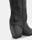 Reina Knee High Pointed Leather Boots