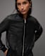 Orten Leather Bomber Jacket