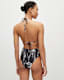 Peri Mia Cut-Out Floral Swimsuit