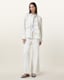 Hettie Frayed Oversized Cotton Shacket