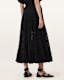 Eva Tiered Midi Skirt