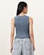Cruz Ribbed Knitted Waistcoat