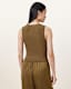 Cruz Ribbed Knitted Waistcoat