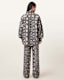 Charli Wide Leg Snake Print Trousers
