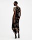Leah Floral Print Midi Dress