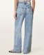 Blake Embellished Wide Leg Denim Jeans