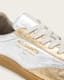 Thelma Metallic Low Top Trainers