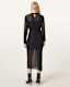 Rizo Silk Blend Midi Dress