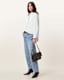 Toria Organic Cotton Dipped Hem Shirt