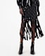 Francesca Embellished Fringe Midi Skirt