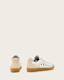Velma Low Top Round Toe Woven Leather Trainers