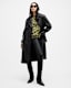 Hendry Relaxed Fit Leather Trench Coat