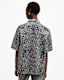 Jemi Metallic Leopard Print Shirt