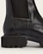 Hallie Leather Ankle Boots