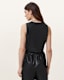 Arla Lea Leather Waistcoat