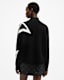 A Star High Neck Jacquard Jumper