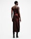 Hadley Metallic Midi Slip Dress
