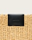 Ebro Woven Straw Cross Body Bag
