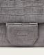 Ondine Croc-Effect Nubuck Shoulder Bag