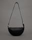 Half Moon Studded Crossbody Bag