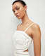 Mala Floral Broderie Cut Out Maxi Dress