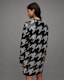Juela Toni Sequin Check Mini Dress