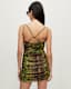 Gloria Ramona Snake Print Mini Dress