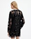 Noush Embellished Linen Blend Mini Dress