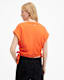 Mira Cropped Side Drawcord T-Shirt