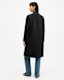 Sidney Wool Cashmere Blend Tailored Coat