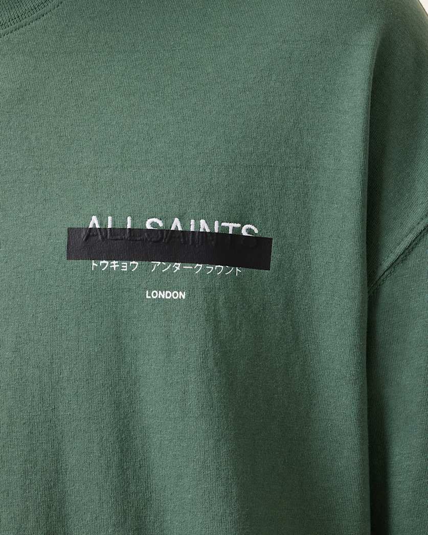 Redact Oversized Embroidered Logo T-Shirt