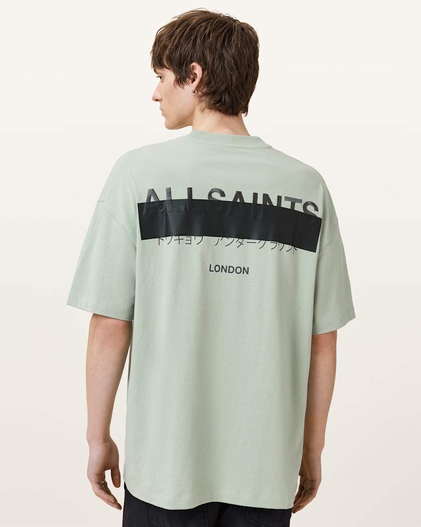 Redact Oversized Embroidered Logo T-Shirt