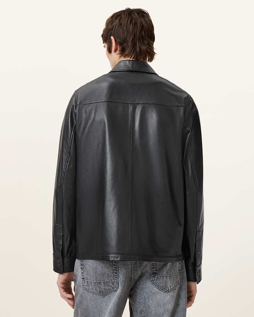 Arlington Minimalist Leather Jacket