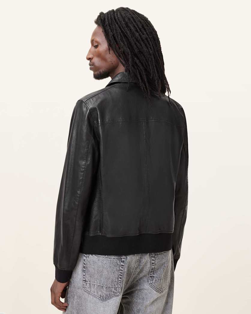 Gen Lightweight Slim Fit Leather Jacket