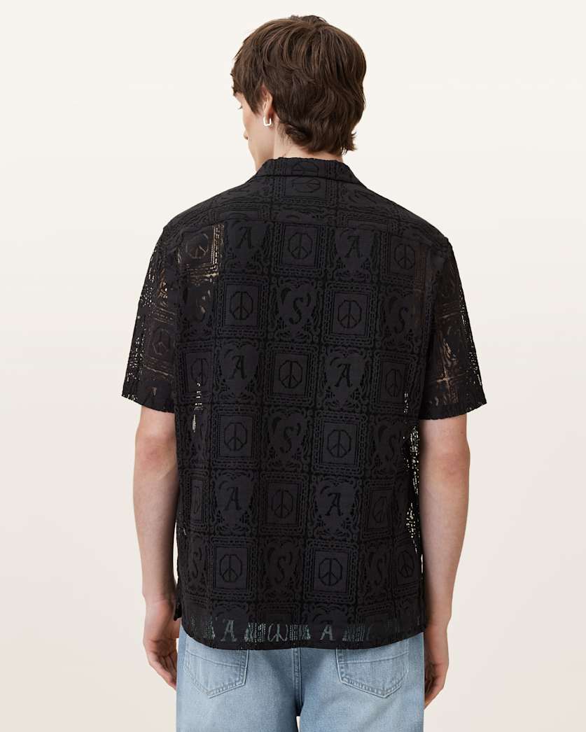 Netley Short Sleeve Lace Shirt