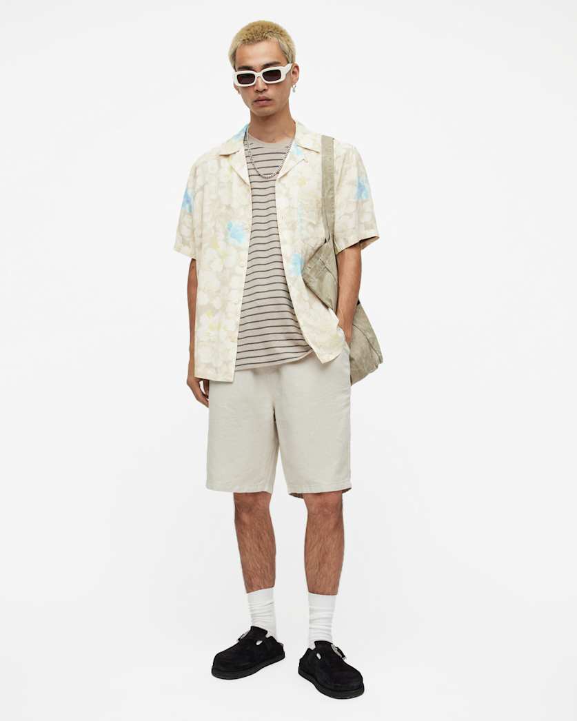Nevada Floral Print Relaxed Fit Shirt