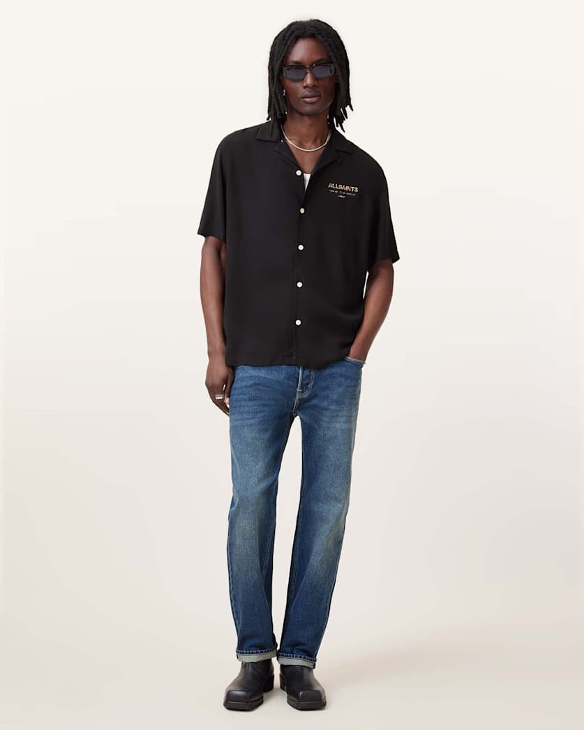 Underground Snake Print Logo Shirt