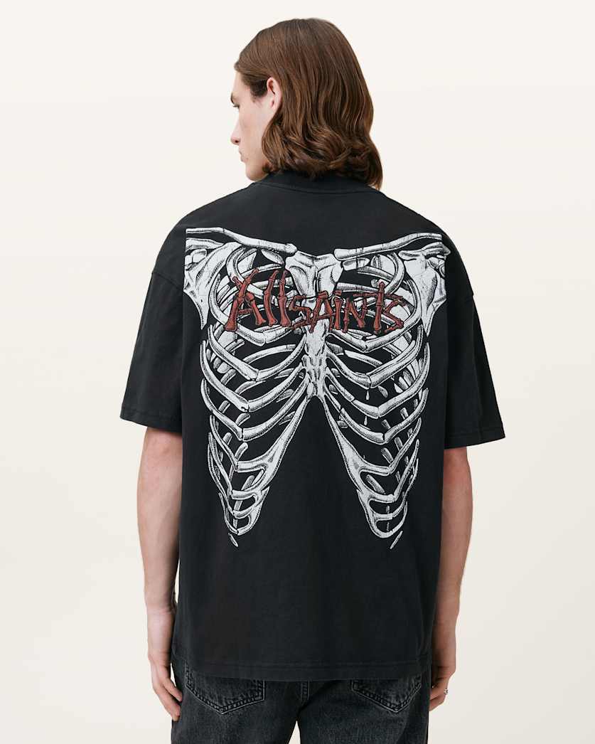 Sternum Oversized Crew Neck T-Shirt