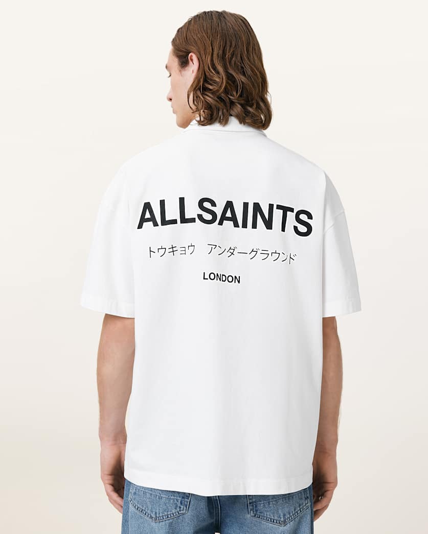 Underground Logo Relaxed Fit Polo Shirt