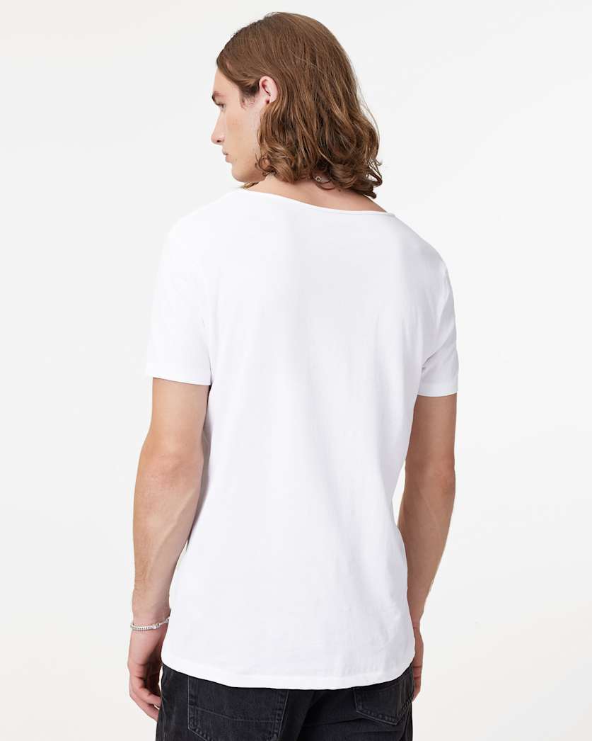 Tonic Scoop Neck Slim Ramskull T-Shirt