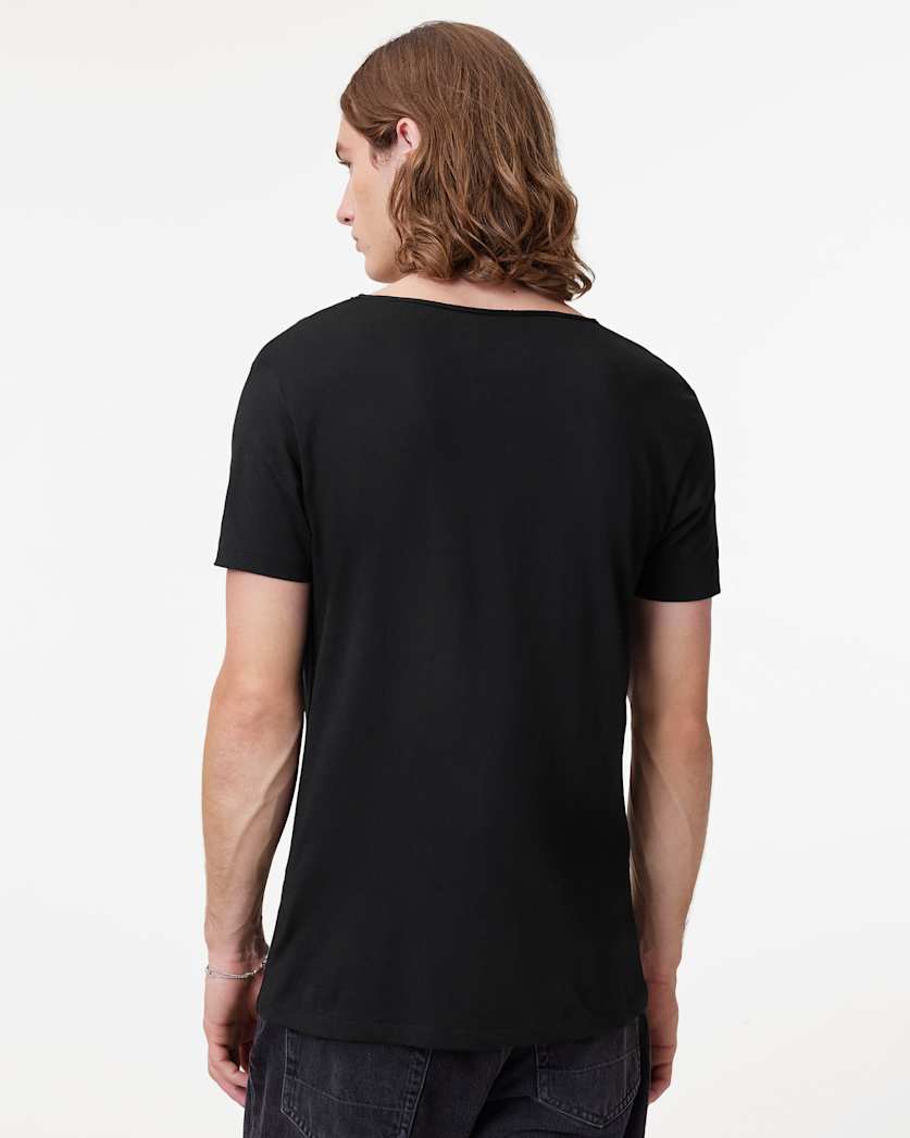 Tonic Scoop Neck Slim Ramskull T-Shirt